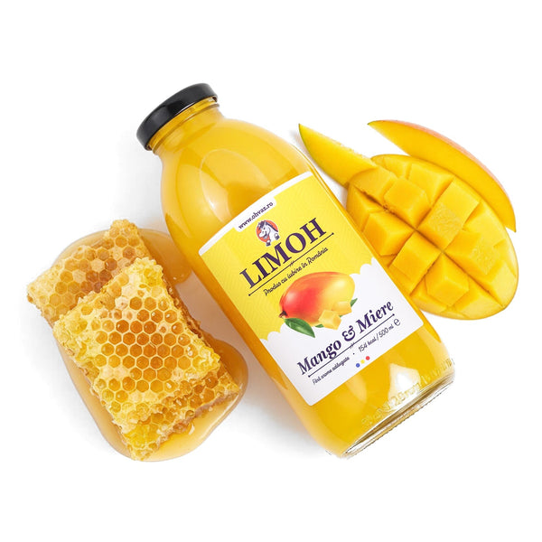 Limonadă Naturală cu Mango și Miere, Ohvăz, 500 ml