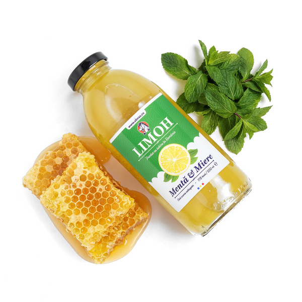 Limonadă Naturală cu Mentă și Miere, Ohvăz, 500 ml