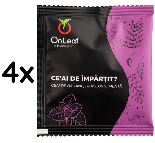Ce’ai de impărţit? ^cu banane, hibiscus şi mentă^
