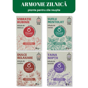Pachet 4 Ceaiuri, Armonie Zilnică, 60 Infuzii, 114 g