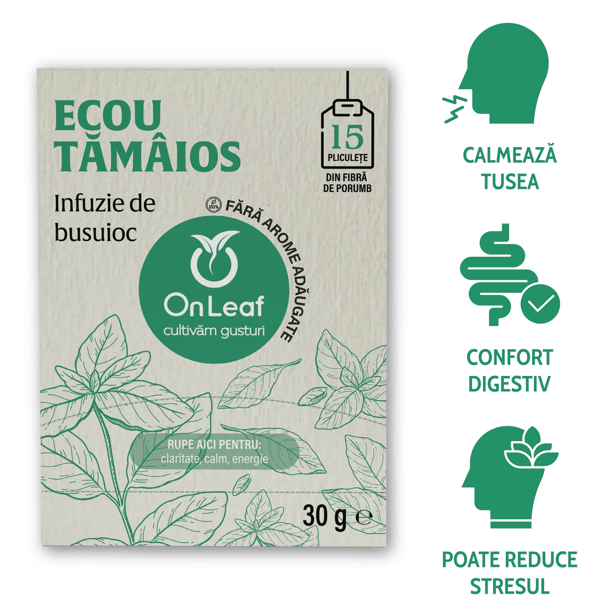 Pachet 4 Ceaiuri, Echilibru Digestiv, 60 Infuzii, 111 g