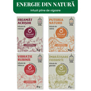 Pachet 4 Ceaiuri, Energie din Natură, 60 Infuzii, 147 g