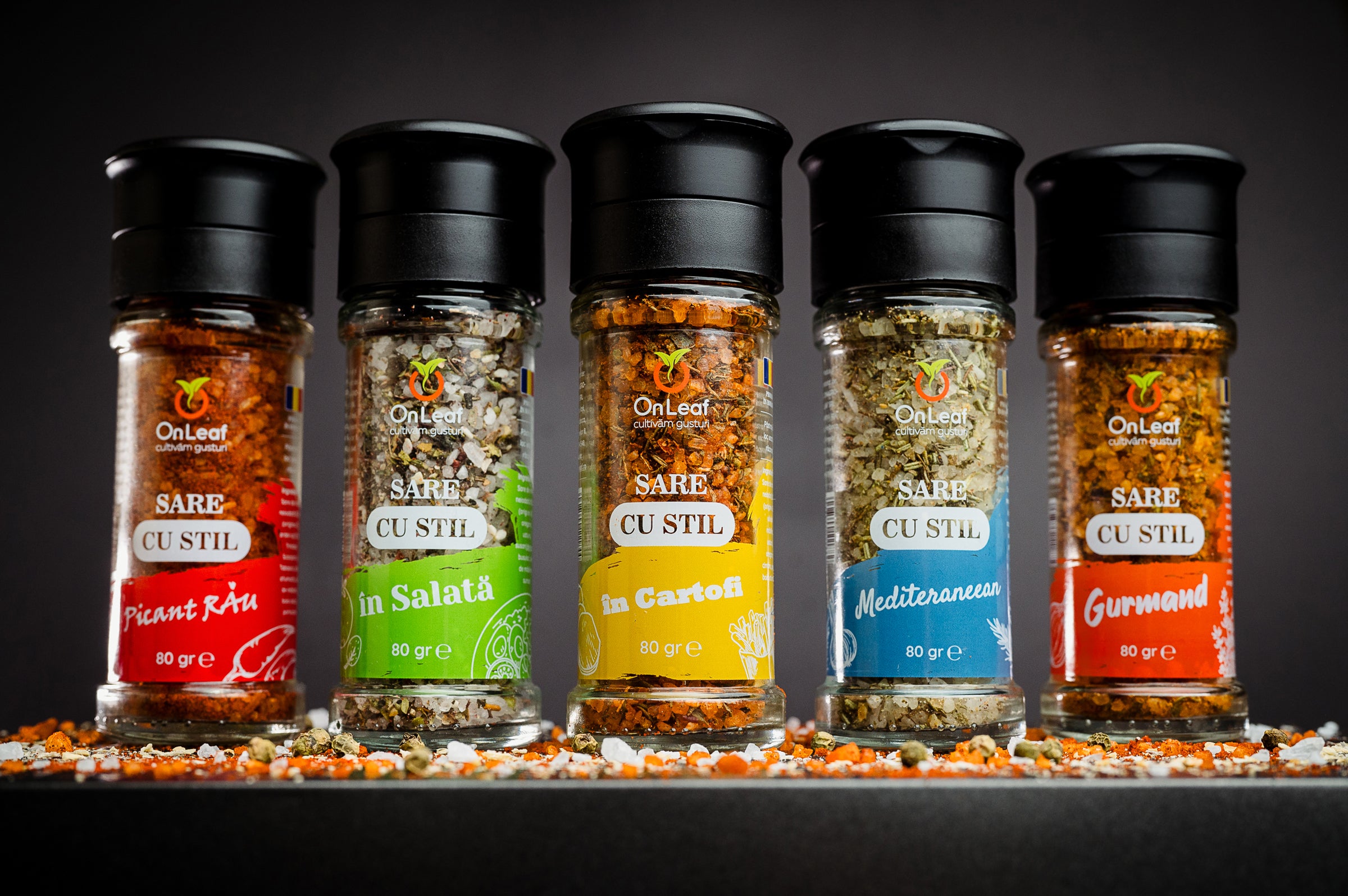 Sare Aromatizată pentru Salată, cu Oregano și Sumac, 80 g