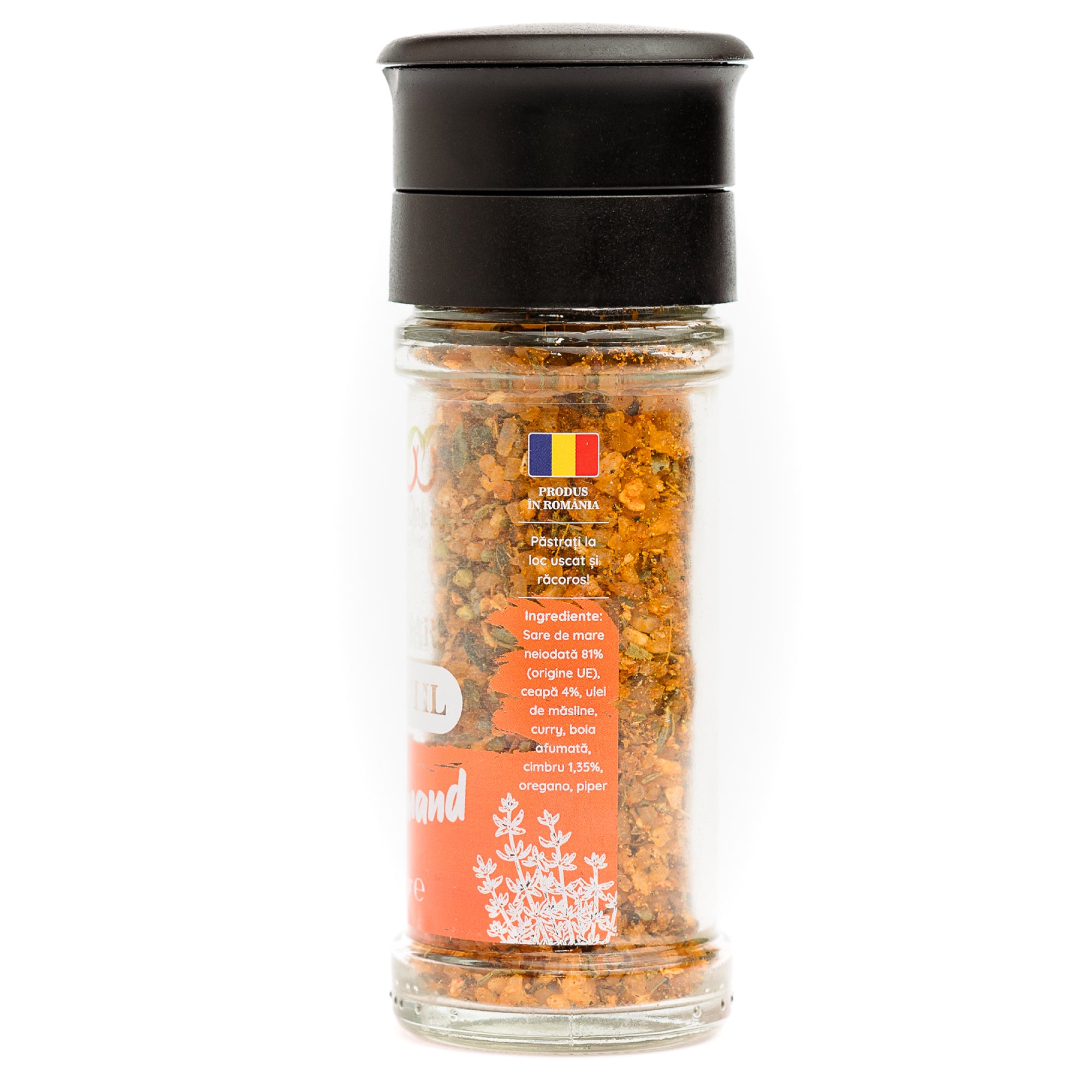 Sare Aromatizată cu Ceapă și Curry, Stil Gurmand, 80 g