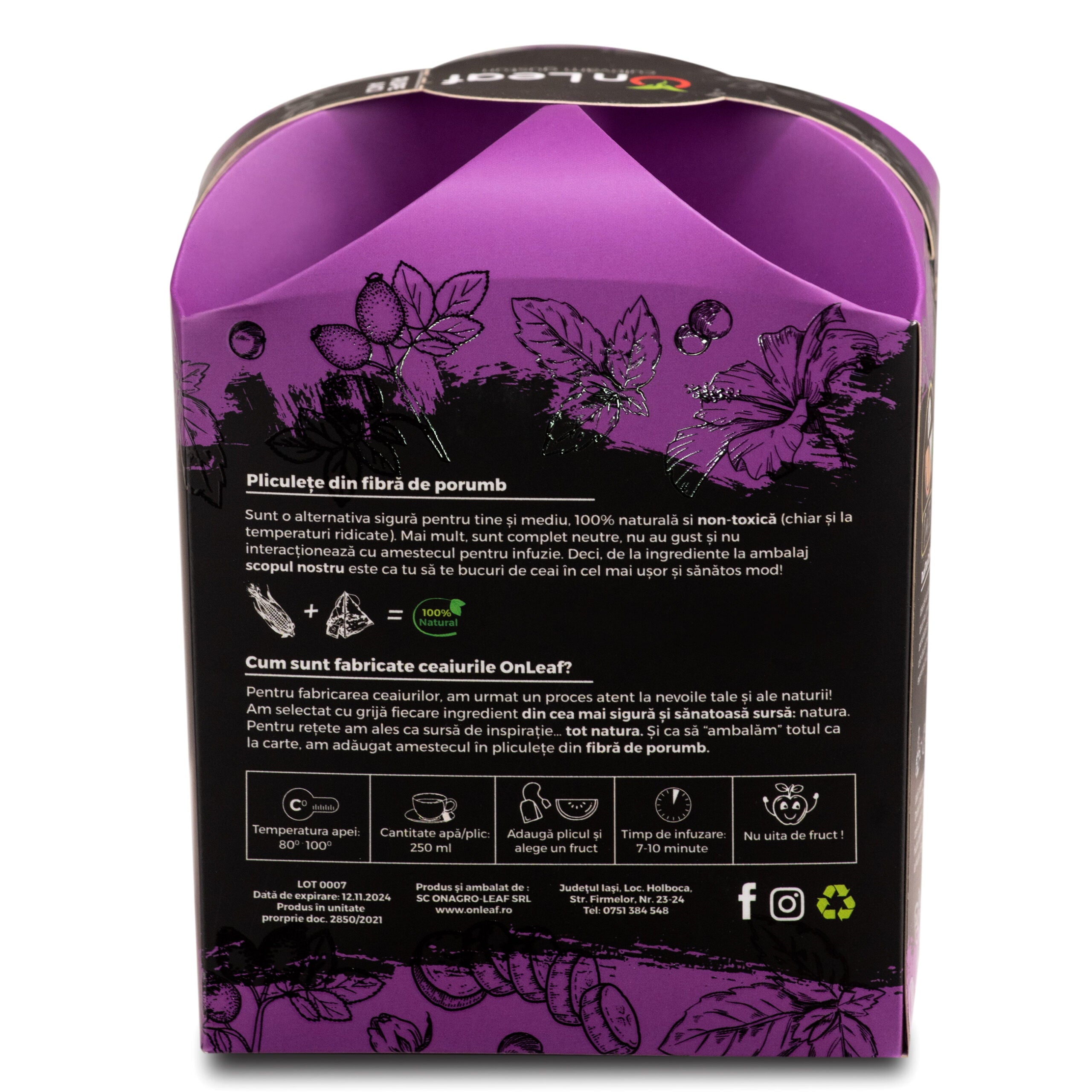 Ceai de Împărțit? cu Banane, Hibiscus și Mentă, 43 g