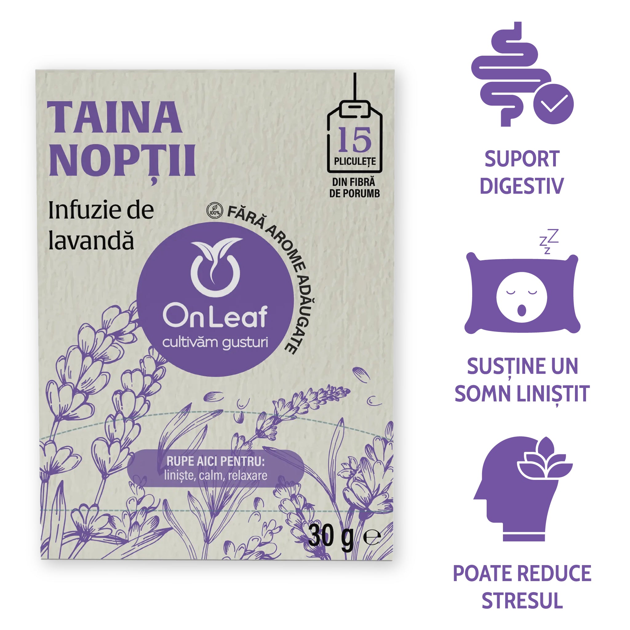 Pachet 4 Ceaiuri, Nopți Line, 60 Infuzii, 117 g