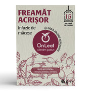 Ceai de Măceșe, 15 Pliculețe fără Plastic, 45 g