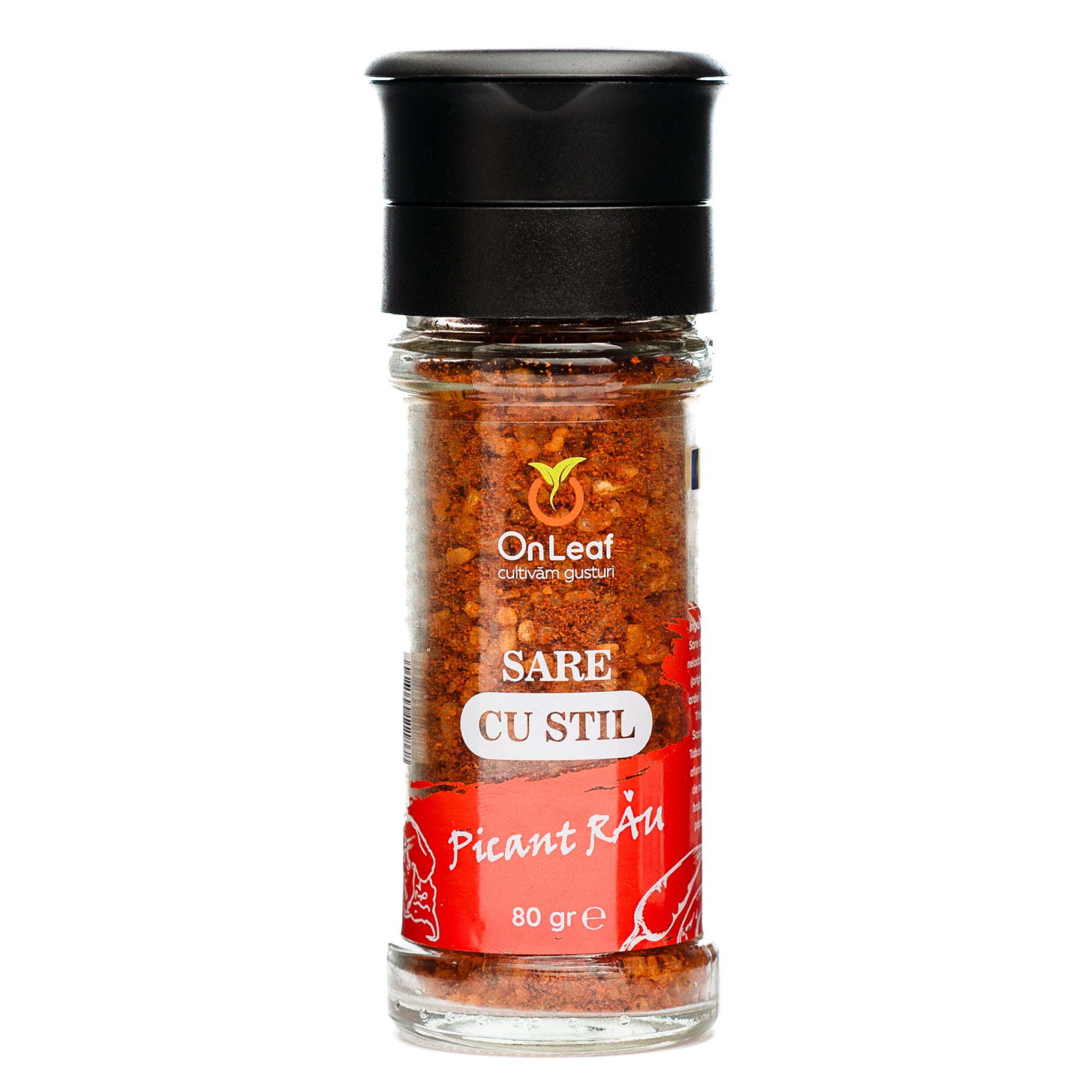 Sare Aromatizată, Extrem de Picantă, cu Trinidad Scorpion, 80 g