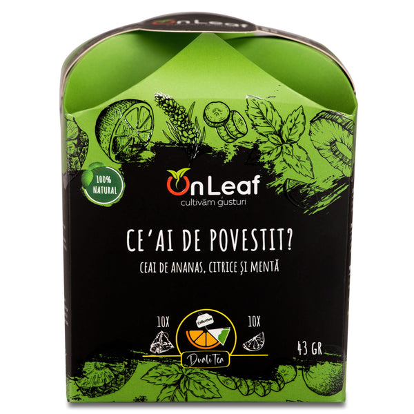 Ceai de Povestit? cu Ananas, Citrice și Mentă, 43 g