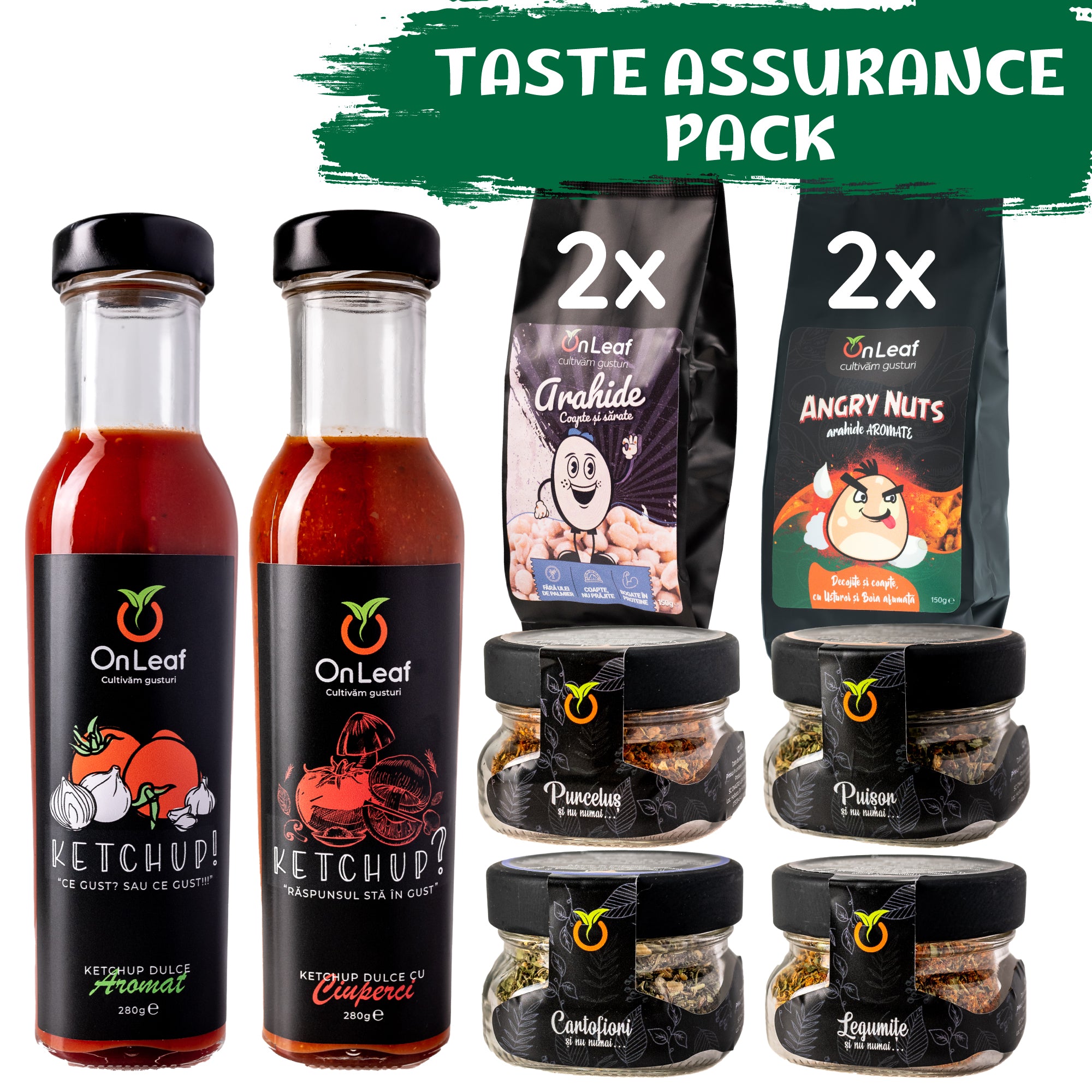Pachet 10 Produse pentru Gătit și Gustări, Taste Assurance, 1184 g