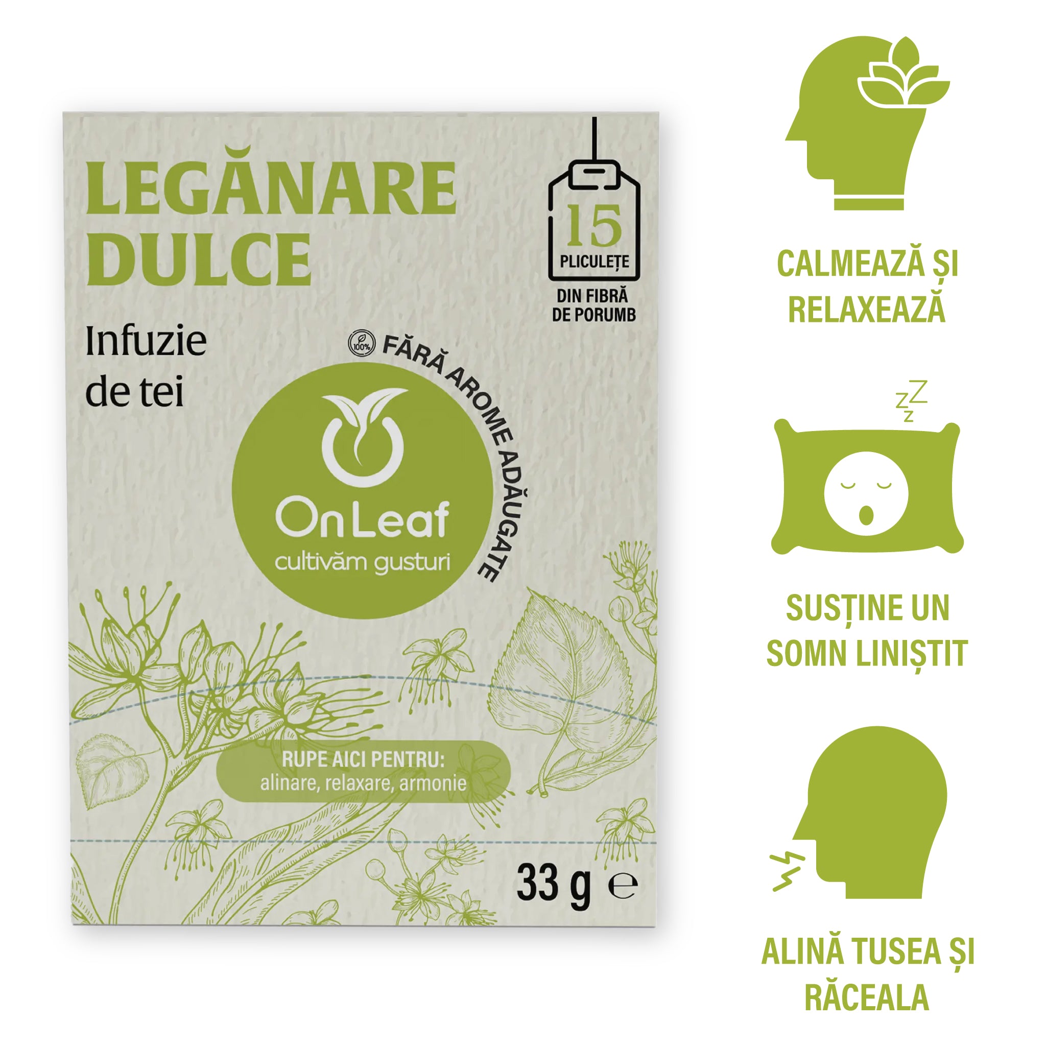 Pachet 4 Ceaiuri, Nopți Line, 60 Infuzii, 117 g
