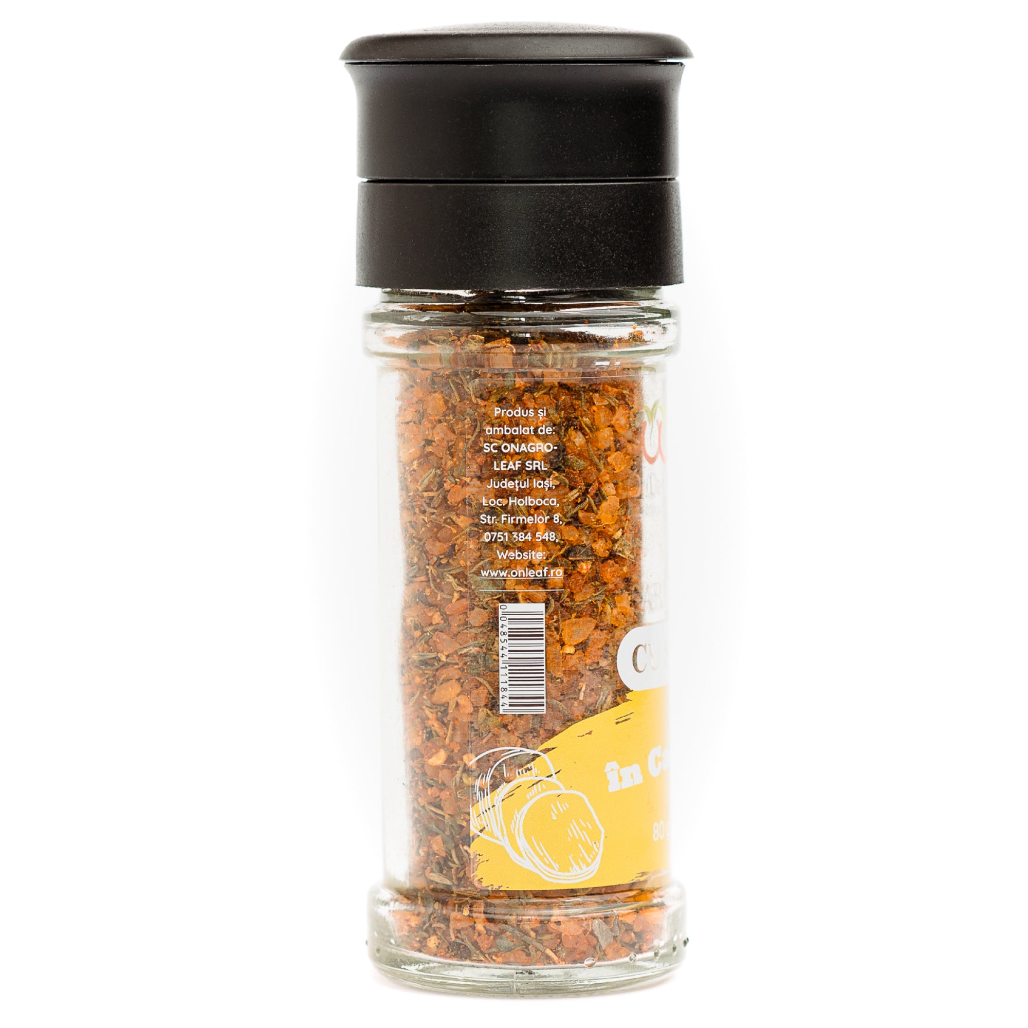 Sare Aromatizată pentru Cartofi, cu Usturoi și Boia Afumată, 80 g