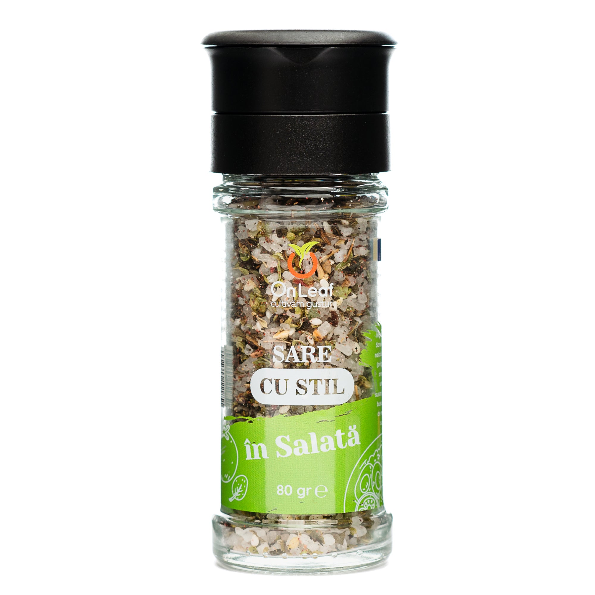 Sare Aromatizată pentru Salată, cu Oregano și Sumac, 80 g