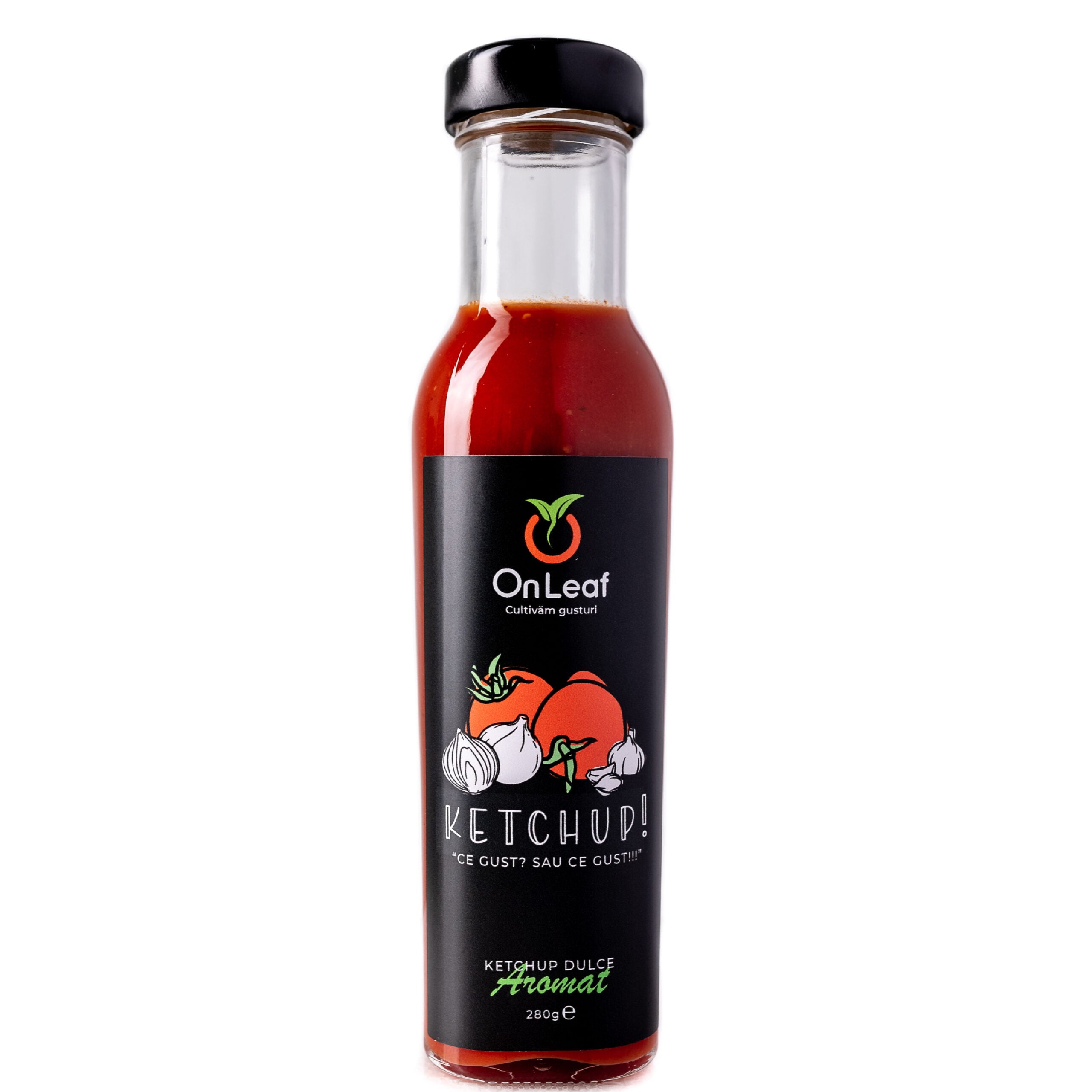 Ketchup Natural din Tomate, cu Anason și Curry, 280 g