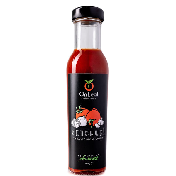 Ketchup Natural din Tomate, cu Anason și Curry, 280 g