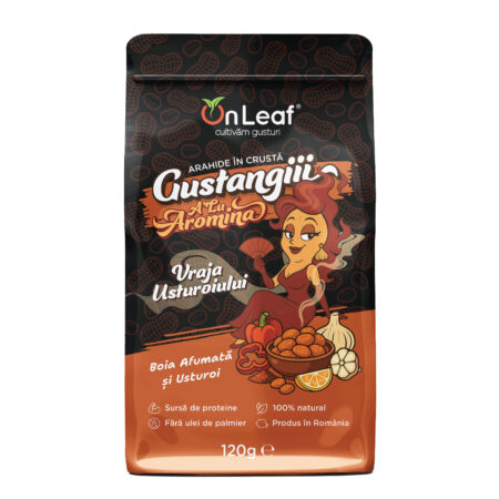 Alune Aromate, cu<br>Usturoi și Boia Afumată