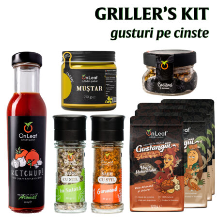 Pachet Nepicant:<br>Griller's Kit<br>Gusturi pe cinste