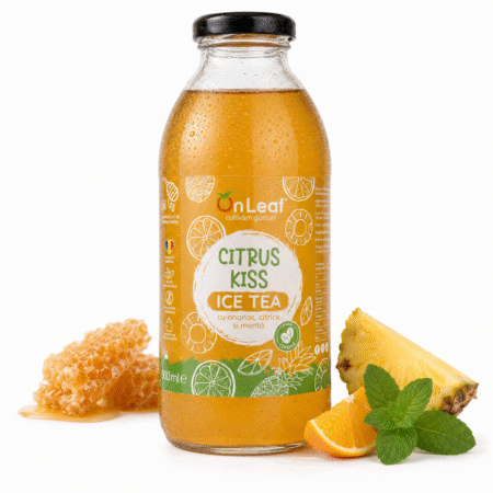Ceai Rece cu Ananas, Citrice, Mentă și Miere